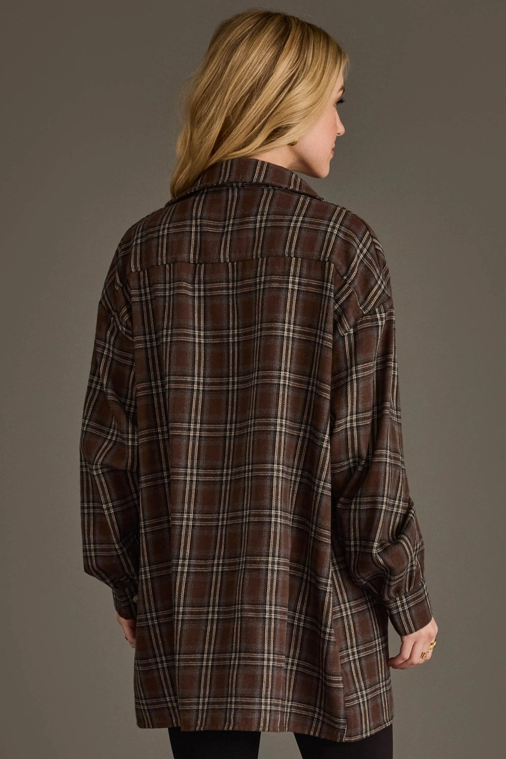 "Heritage" Plaid Button Down in Brown