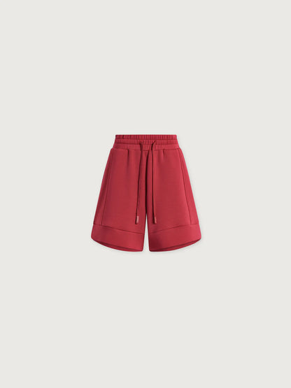 Atrium High Rise Short in Raspberry