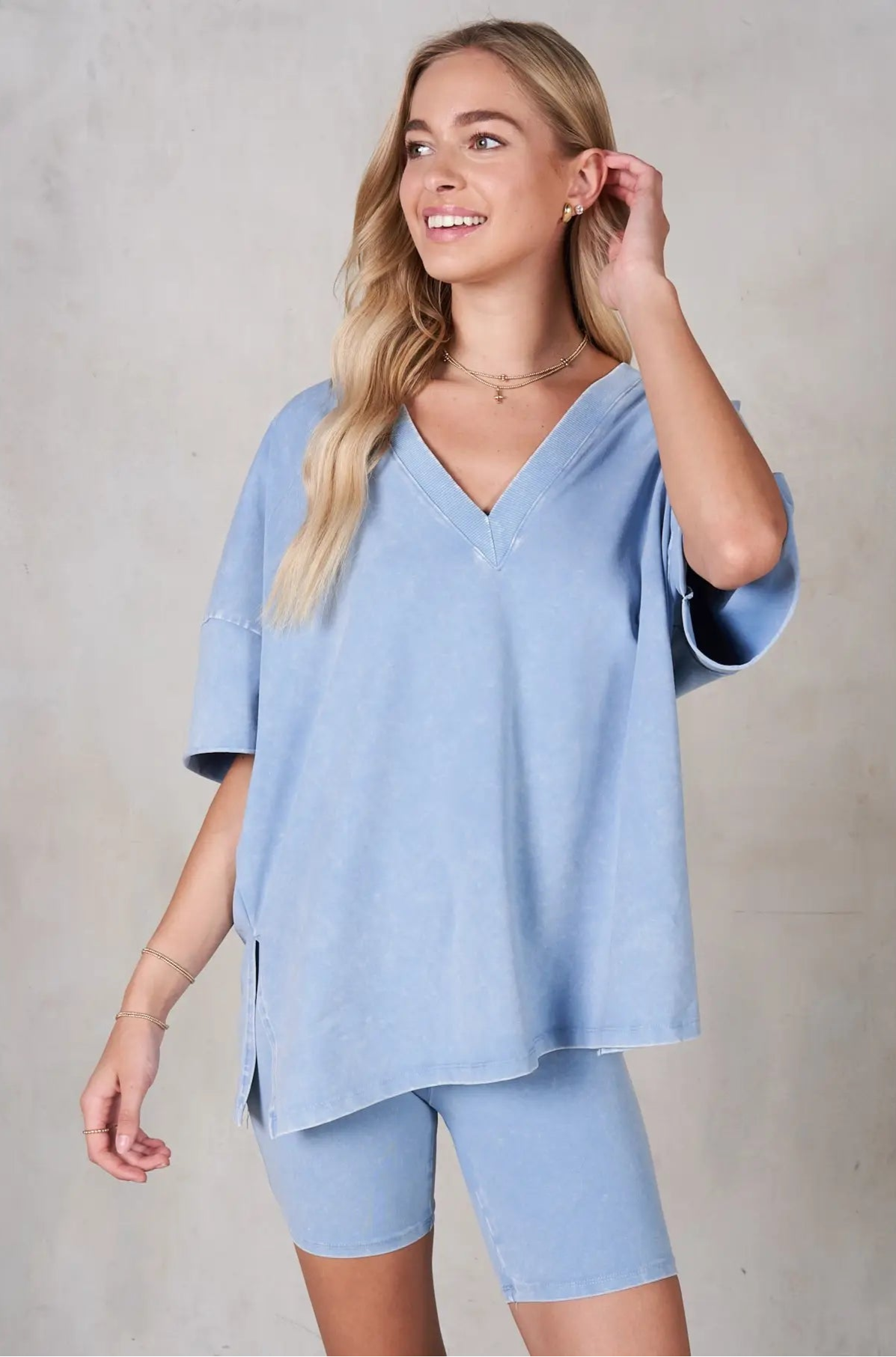 FINAL SALE!! "Get Moving" Mineral Wash Set in Blue