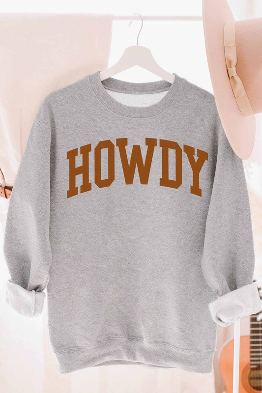 NEW!! "HOWDY" Oversized Sweatshirt