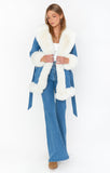 AS SEEN ON LILYAN COLE!! The Hudson Denim & Fur Coat by Show Me Your Mumu