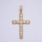 NEW!! 18K Gold Filled Cross Pendant Necklace