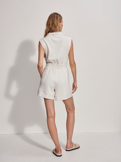 FINAL SALE!! Linvale Playsuit in Ivory Marl by Varley