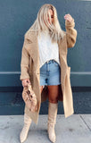 AS SEEN ON MICHELLE from VBB!! Melrose Oversized Cardigan by Show Me Your Mumu in Camel
