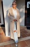 FINAL SALE!! The Penny Lane Fur Coat in Beige by Show Me Your Mumu