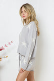 NEW!! Comfy Luxe Pajama Lounge Set in Grey