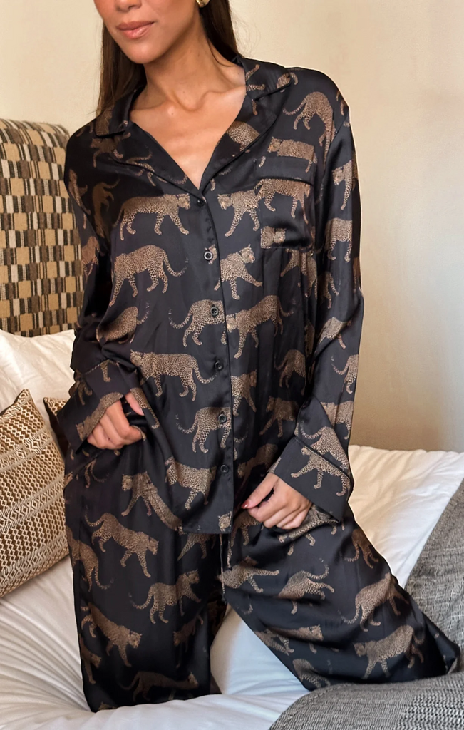 NEW!! Classic Black Catwalk PJ Set by Show Me Your Mumu