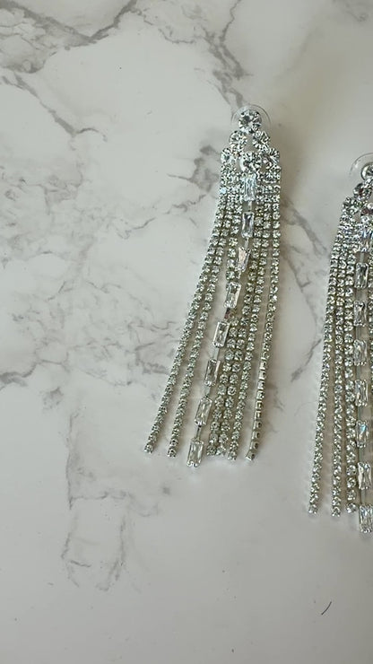 The “Lauren” Crystal Drop Earring