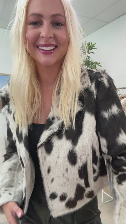 NEW!! Cowhide Jacket #16 - Size Small