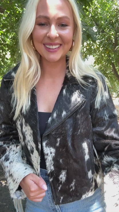 NEW!! Cowhide Jacket #3 - Size Small
