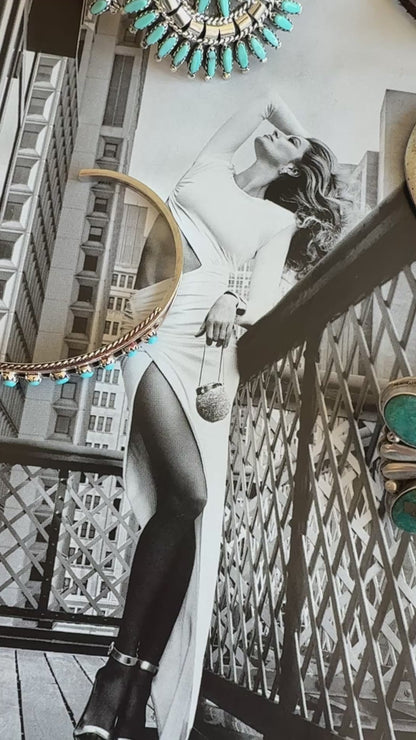 NEW!! "Montana" Kingman Turquoise Cuff Bracelet