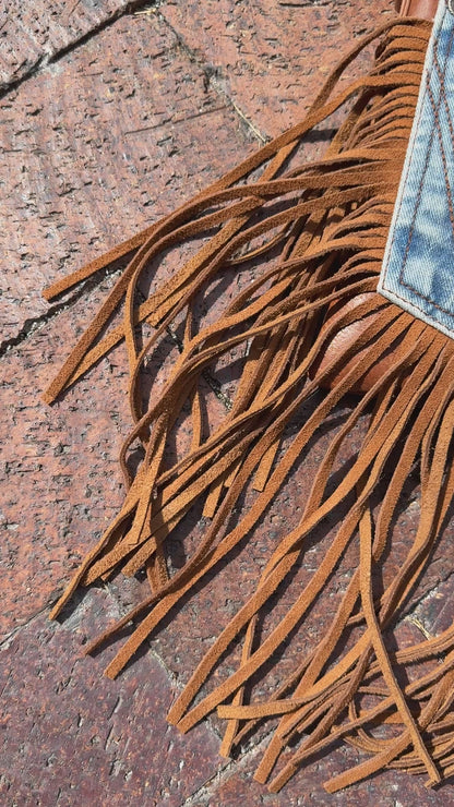 NEW!! Wrangler Pocket Fringe Purse