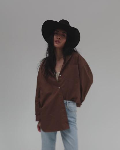 Teddy Cattleman Cowboy Hat in Black