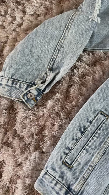 NEW!! "It Girl" Oversized Denim Jacket