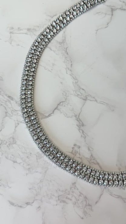 The Lauren Crystal Belt