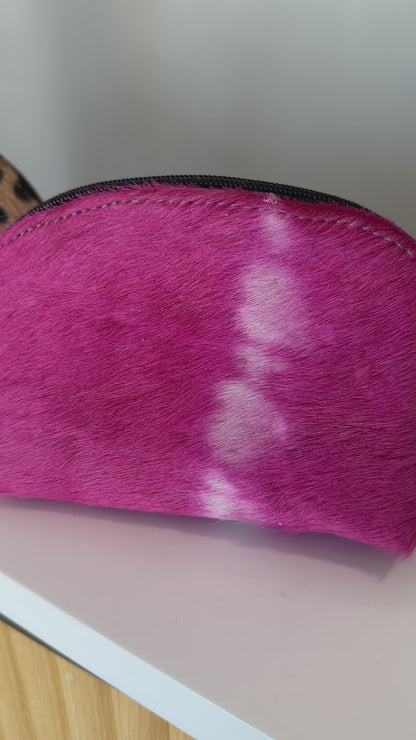 Cowhide Pouch in 4 Styles