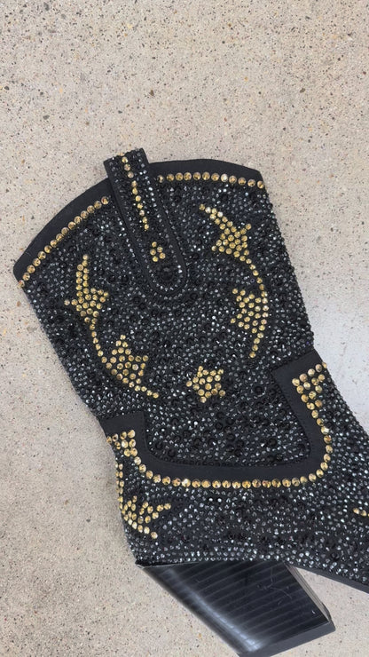 NEW!! The “Lainey” Rhinestone Western Bootie
