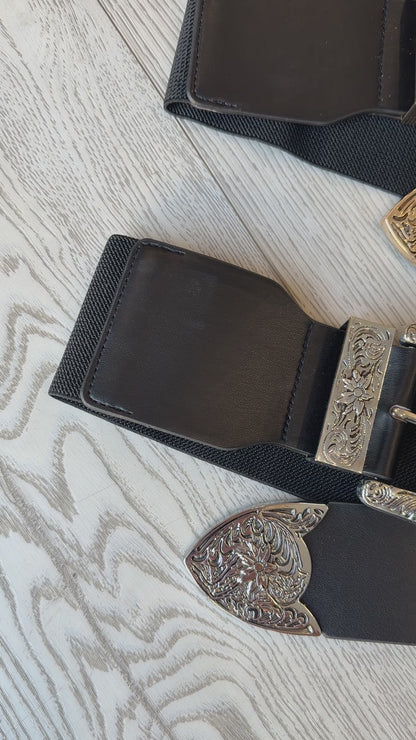 NEW!! "The Westgate" Western Stretch Belt in 2 Colors