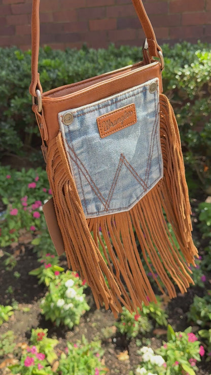 NEW!! Wrangler Pocket Fringe Purse