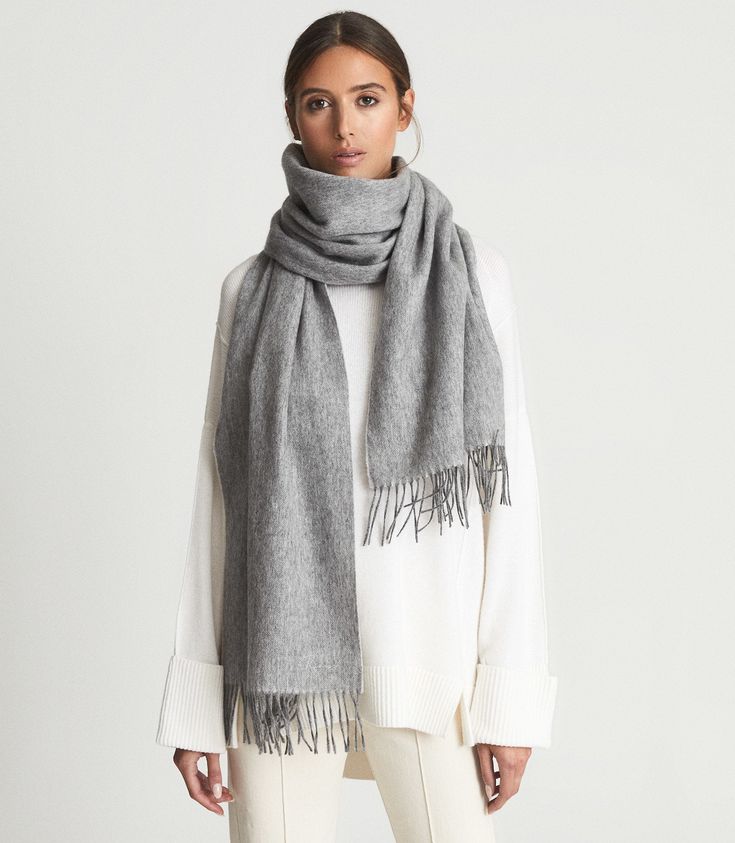 NEW!! Soho Cashmere & Wool Blend Scarf