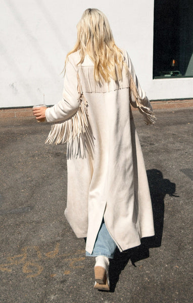 AS SEEN ON WEST DESPERADO!! Sierra Fringe Maxi Jacket