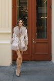 NEW!! Houston Fur Coat in Beige