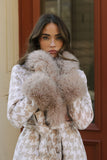 NEW!! Houston Fur Coat in Beige