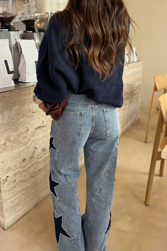 The Star Denim Rhinestone Jean