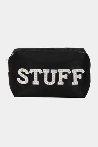 NEW!! “Stuff” Nylon Bag in Black
