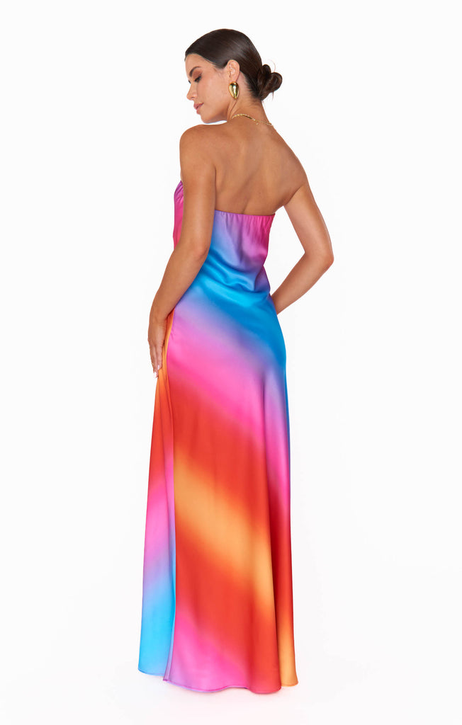 IN STOCK!! Taylor Tube Sunset Dress by Show Me Your MuMu