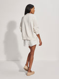 NEW!! Hawley Half Zip Sweatshirt in Ivory by VARLEY