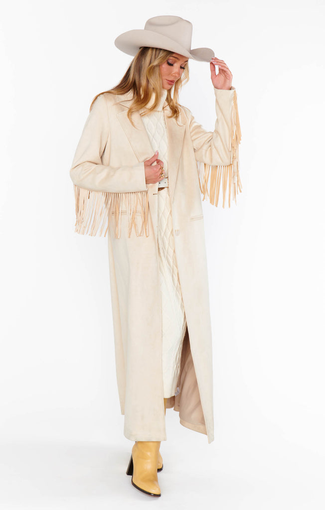 NEW!! Sierra Fringe Maxi Jacket - PRE ORDER