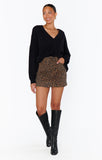 NEW!! Tyra Belted Leopard Skirt by Show Me Your MuMu