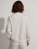 NEW!! Hawley Half Zip Sweatshirt in Ivory by VARLEY