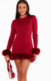 FINAL SALE!! Francine Mini Dress in Red by Show Me Your MuMu