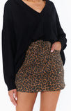 NEW!! Tyra Belted Leopard Skirt by Show Me Your MuMu