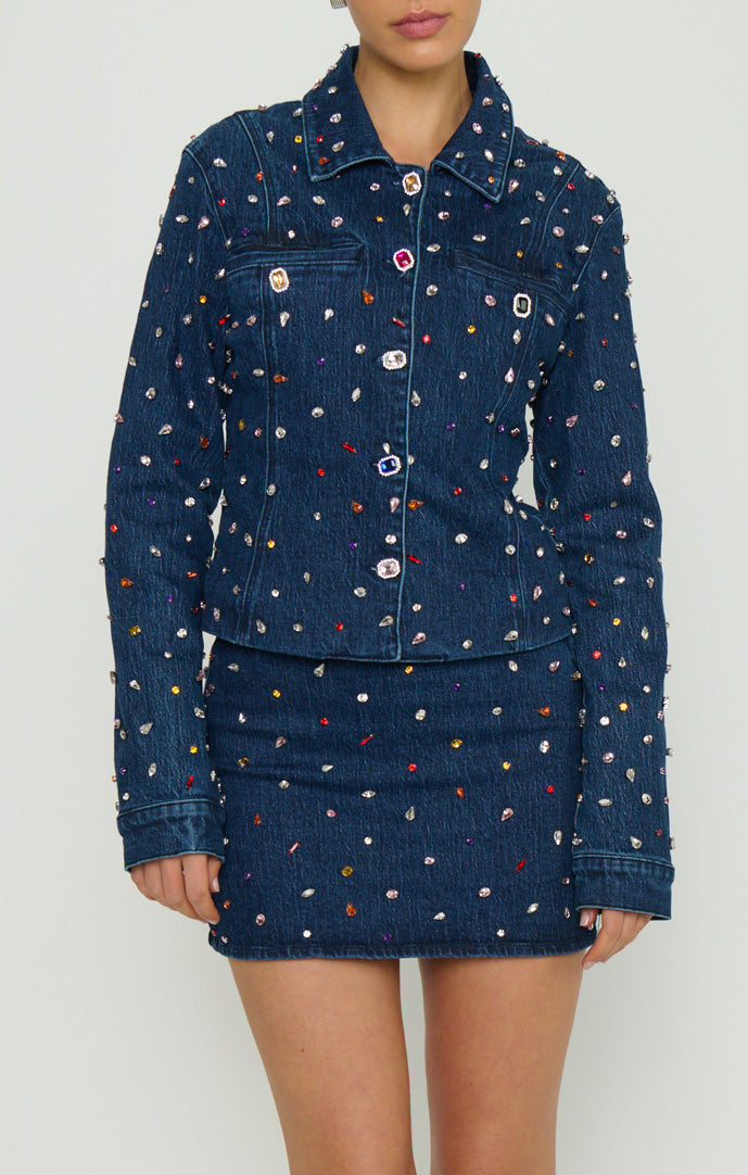Hollywood Skort - Gemstone Indigo