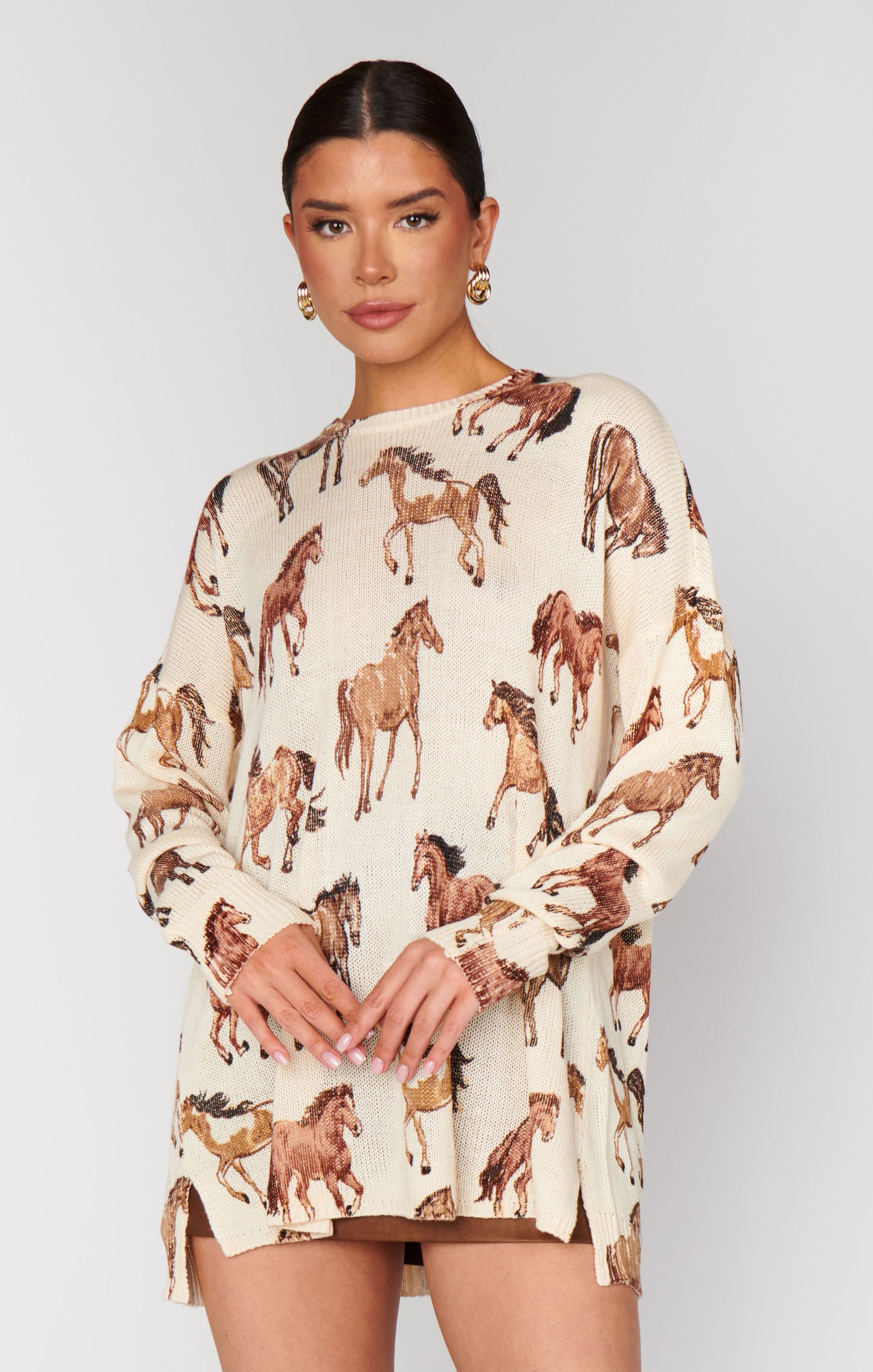 NEW!! Bonfire Sweater in Wild Horses