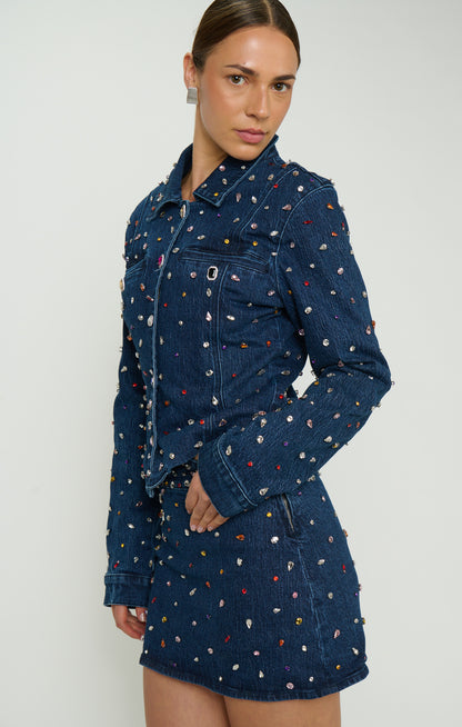 Hollywood Skort - Gemstone Indigo