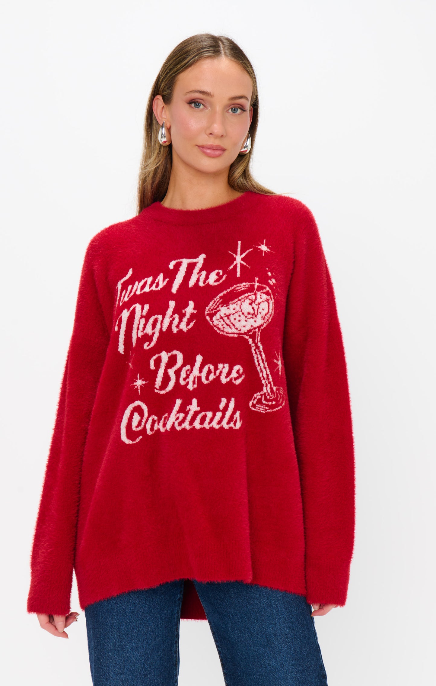 NEW!! "Twas The Night Before Cocktails" Sweater