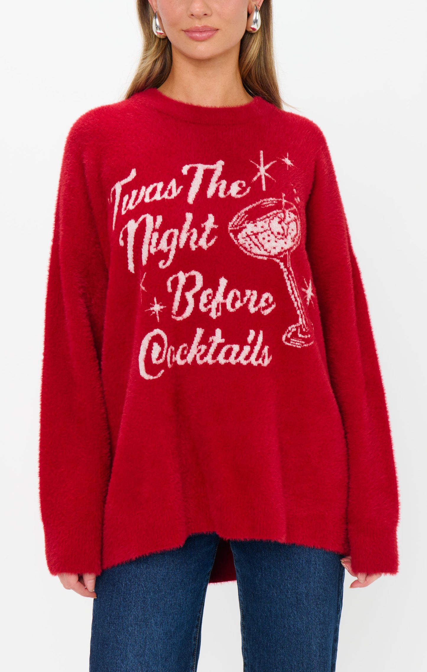 NEW!! "Twas The Night Before Cocktails" Sweater