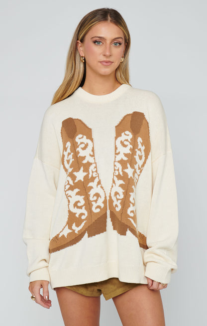 NEW!! Stay Awhile Boot Sweater