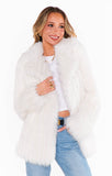 NEW!! Salt Lake Fur Coat by Show Me Your Mumu