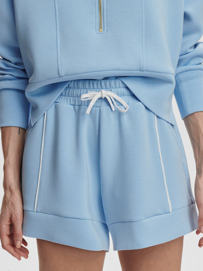 Barnes High Rise Short in Airy Blue