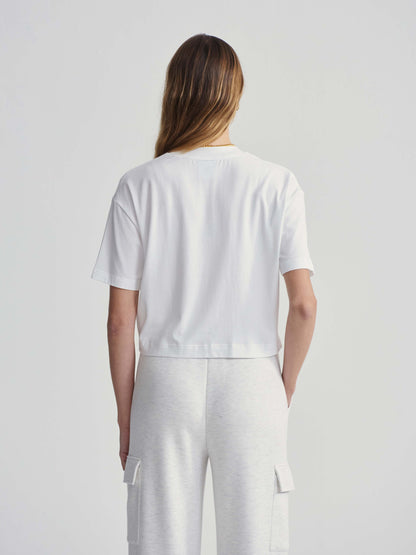 FINAL SALE!! Venice Easy Tee in White