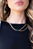 BEST SELLER!!  Emerald Chain Link Necklace