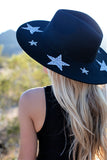 GB ORIGINAL!! The "Star" Wool Cameron Wool Hat in Black