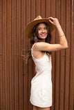 The Palm Desert Straw Panama Hat in Natural