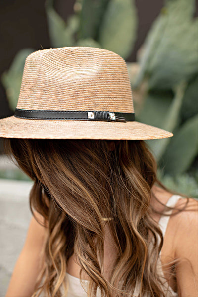 The Pressed Palm Crystallized Straw Hat