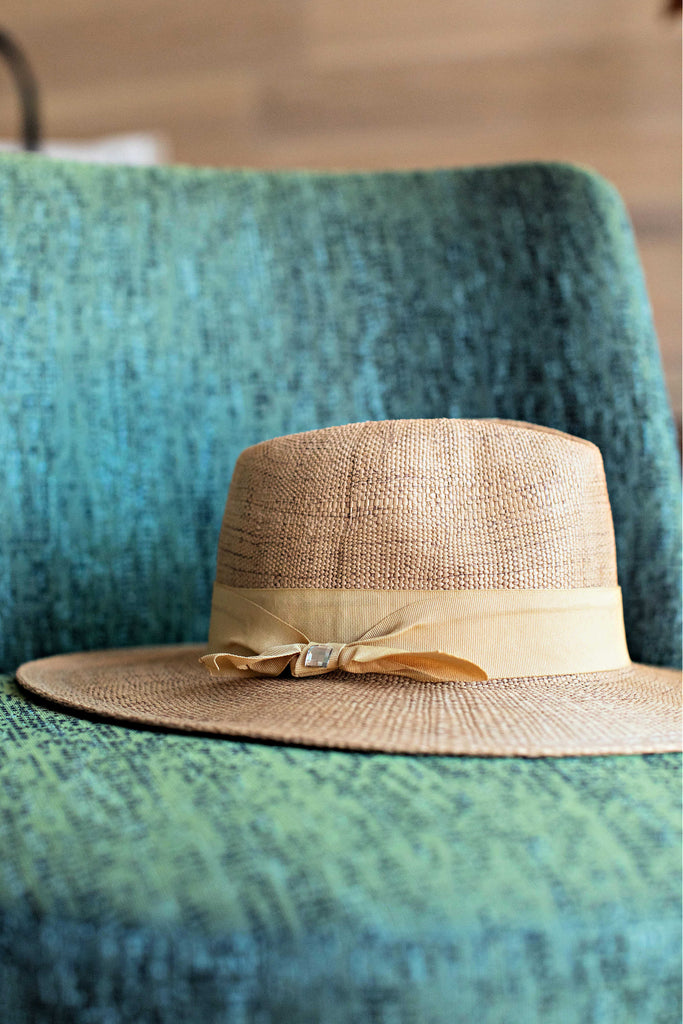 Janessa Panama Hat in Natural